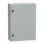 Spacial CRN plain door with mount.plate. H700xW500xD200 IP66 IK10 RAL7035.. thumbnail 1