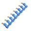 Jumper link 8-way blue for socket PUSH-IN S40,46,48,4C,55,86s (097.58) thumbnail 2