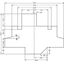 Universal modular component plug housing as rail-mounted terminal bloc thumbnail 3