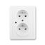 5598G-A02349 B1 Socket outlet with earthing pin, with surge protection thumbnail 2