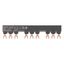 Three-phase busbar link, Circuit-breaker: 3, 153 mm, For PKZM0-... or PKE12, PKE32 without side mounted auxiliary contacts or voltage releases thumbnail 10