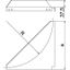 LEB 50 FS Corner plate for cable ladder R500mm thumbnail 2