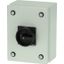 Main switch, P1, 40 A, surface mounting, 3 pole + N, STOP function, With black rotary handle and locking ring, Lockable in the 0 (Off) position, in st thumbnail 3