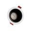 FIALE COMFORT ANTI - GLARE GU10 250V IP20 FI85x50mm WHITE round reflector black, adjustable thumbnail 8