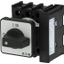 On-Off switch, P1, 40 A, flush mounting, 3 pole, 1 N/O, 1 N/C, with black thumb grip and front plate thumbnail 3