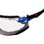 3M™ Solus™ 1000 Safety Glasses, Blue/Black Frame, Scotchgard™ Anti-Fog thumbnail 5