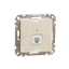 Telephone socket, Sedna Design & Elements, RJ11, Beige thumbnail 5