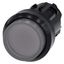 Illuminated pushbutton, 22 mm, round, plastic, clear, pushbutton, raised momentary 3SU1001-0BB70-0AA0-Z Y13 thumbnail 1