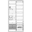 BA27TB Meter board, Field width: 2, Rows: 57, 1100 mm x 550 mm x 215 mm, Isolated (Class II), IP31 thumbnail 13