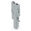 1-conductor female connector CAGE CLAMP® 4 mm² gray thumbnail 2