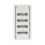 Compact distribution board-flush mounting, 4-rows, flush sheet steel door thumbnail 6