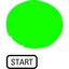 Button lens, flat green, START thumbnail 4