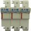 Fuse-holder, low voltage, 125 A, AC 690 V, 22 x 58 mm, 3P, IEC, UL thumbnail 1