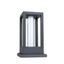 Maribo LED Pedestal Light IP54 7W 4000K Anthracite thumbnail 1