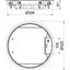 GESR9 55U V 7011 Service outlet for duct mounting ¨325x61 thumbnail 2