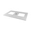 Top plate for OpenFrame, fan, W=1350mm, grey thumbnail 5