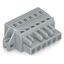 1-conductor female connector CAGE CLAMP® 2.5 mm² gray thumbnail 3