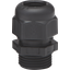 Splashproof M20 cable gland, black thumbnail 2