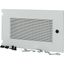 Section wide door, ventilated, HxW=350x600mm, IP31, grey thumbnail 2