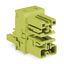 h-distribution connector 2-pole Cod. B light green thumbnail 1