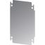 Mounting plate, galvanized, for HxW=1200x800mm thumbnail 3