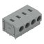PCB terminal block 2.5 mm² Pin spacing 5/5.08 mm gray thumbnail 1