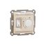 Floor Thermostat, Sedna Design & Elements, 16A, Beige thumbnail 4