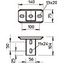 KUS 5 FT Head plate for US 5 support 140x75x104 thumbnail 2