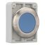 Pushbutton, RMQ-Titan, flat, maintained, Blue, blank, Front ring stainless steel thumbnail 8