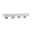 BUSBAR, low voltage, 100 A, AC 600 V, DC 600 V, 22 x 37 x 214 mm, 12P, UL thumbnail 12