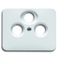 1743-03-24G CoverPlates (partly incl. Insert) carat® Studio white thumbnail 1