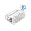 Push-in wire connector SCP5 transparent / grey (box 50 pcs) thumbnail 2