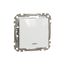 Sedna Design & Elements, Intermediate switch 10AX Blue Loc LED, white thumbnail 3