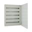Complete surface-mounted flat distribution board, white, 33 SU per row, 5 rows, type C thumbnail 11