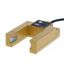 Photoelectric sensor, slot, 30 mm, DC, 3-wire, NPN, 2 m cable thumbnail 2