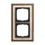 1722-846 Cover Frame Busch-dynasty® antique brass decor ivory white thumbnail 2