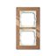 1722-283 Cover Frame Busch-axcent® Brown glass thumbnail 1