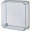 Cap, transparent smoky gray, HxWxD=375x375x150mm, NA model thumbnail 4