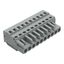 1-conductor female connector CAGE CLAMP® 2.5 mm² gray thumbnail 1