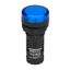 LED-indicator monobloc  230VAC/DC blue thumbnail 1