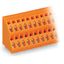 Double-deck PCB terminal block 2.5 mm² Pin spacing 5.08 mm orange thumbnail 6