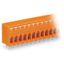 PCB terminal block push-button 2.5 mm² orange thumbnail 2