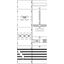 KA4261 Measurement and metering transformer board, Field width: 2, Rows: 0, 1050 mm x 500 mm x 160 mm, IP2XC thumbnail 5