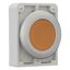 Illuminated pushbutton actuator, RMQ-Titan, Flat, maintained, orange, Blank, Metal bezel thumbnail 8