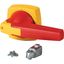 Toggle, 10mm, door installation, red/yellow, padlock thumbnail 2