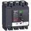 circuit breaker ComPact NSX250F, 36 kA at 415 VAC, TMD trip unit 125 A, 4 poles 4d thumbnail 1