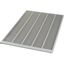 Grid / metal braiding IP4X for rear walls, 5 columns, grey thumbnail 6