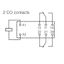 PCB Relay 2 C/O 24VAC 8A pinning 5.0 thumbnail 2