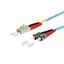 OpDAT patch cord LC-D/2xST OM3, 2.0 m thumbnail 3