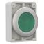 Illuminated pushbutton actuator, RMQ-Titan, Flat, momentary, green, Blank, Metal bezel thumbnail 7